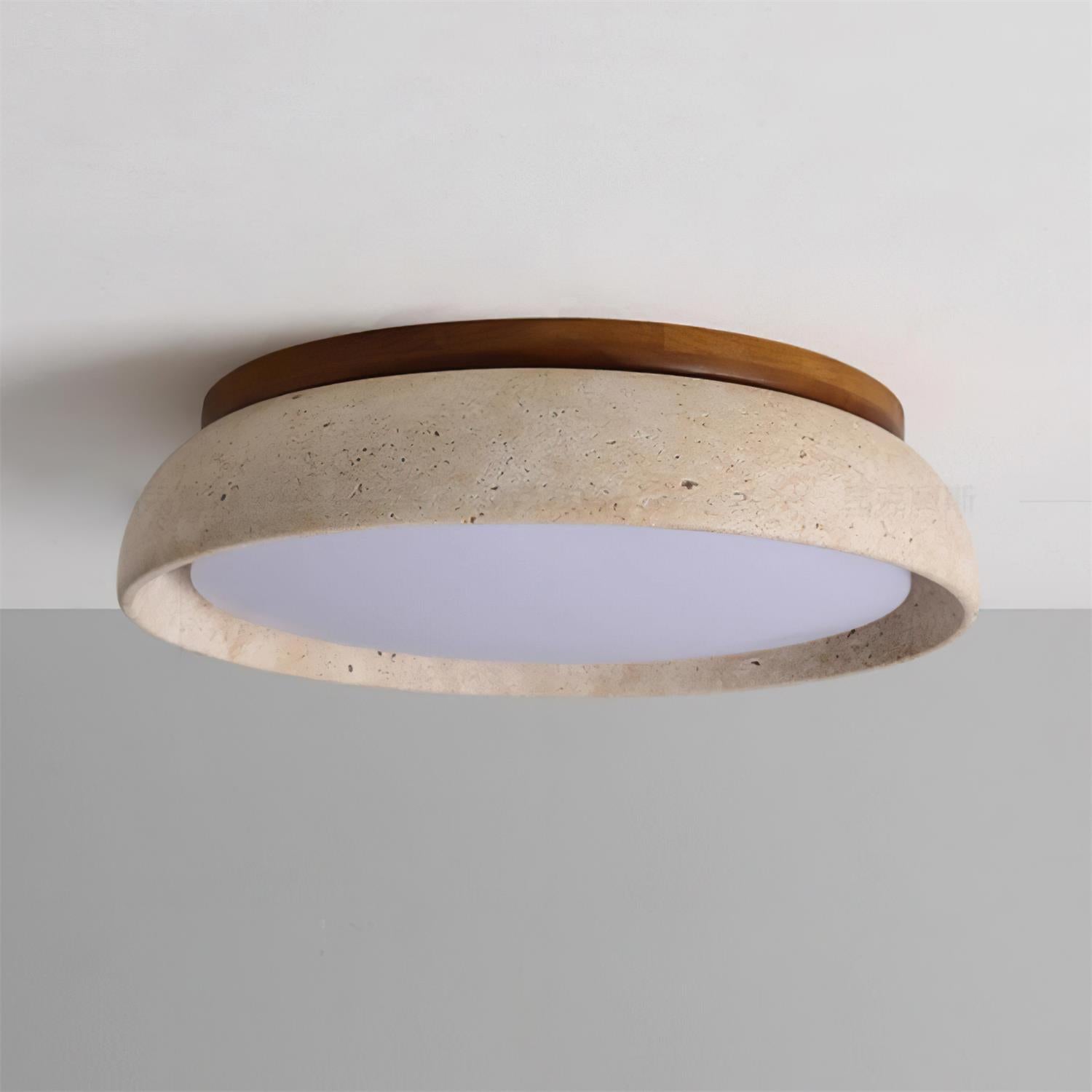 Kloris Ceiling Light Piedra Travertine - Lamp Outdoor