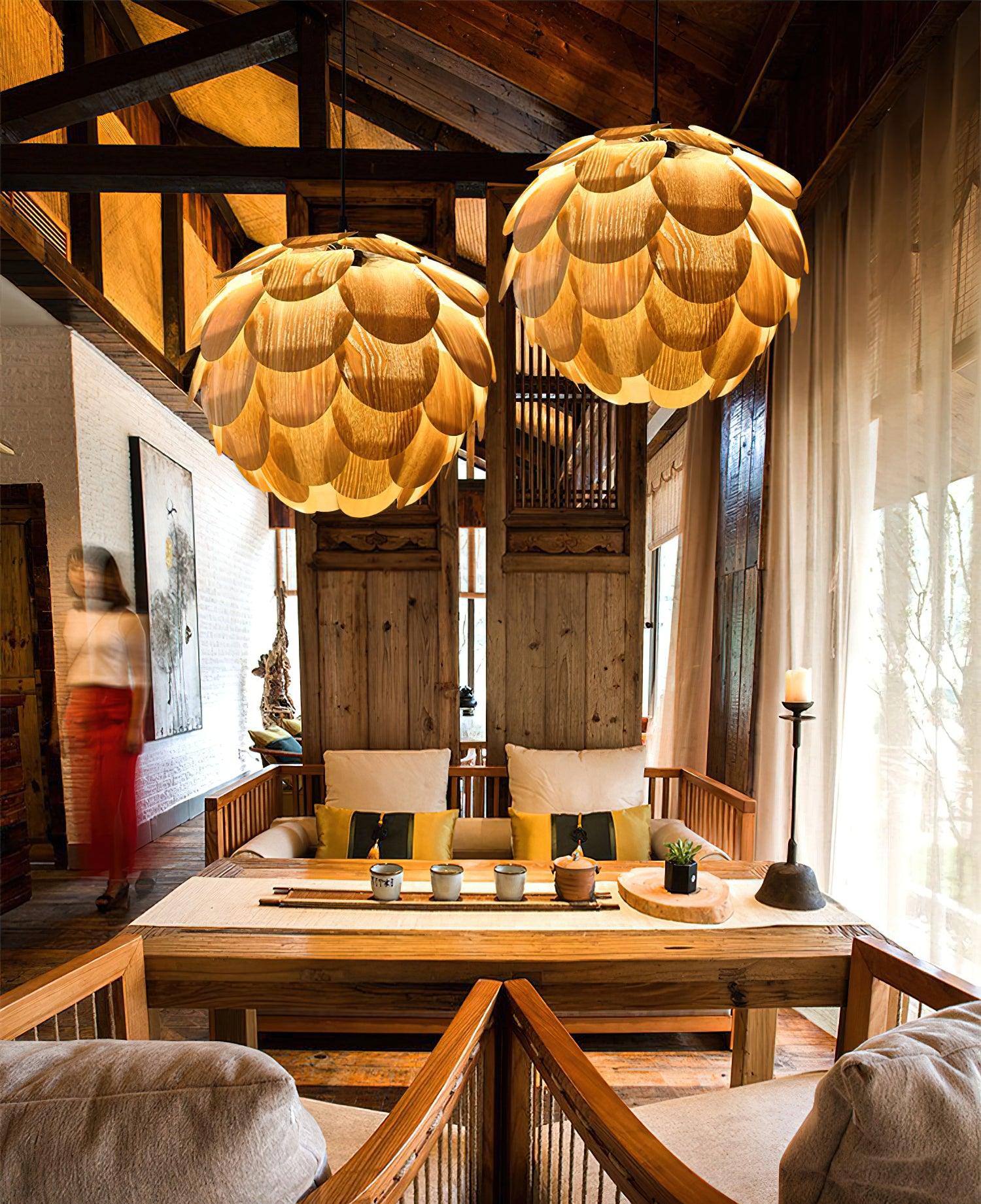Pinecone Pendant Light - Lamp Outdoor