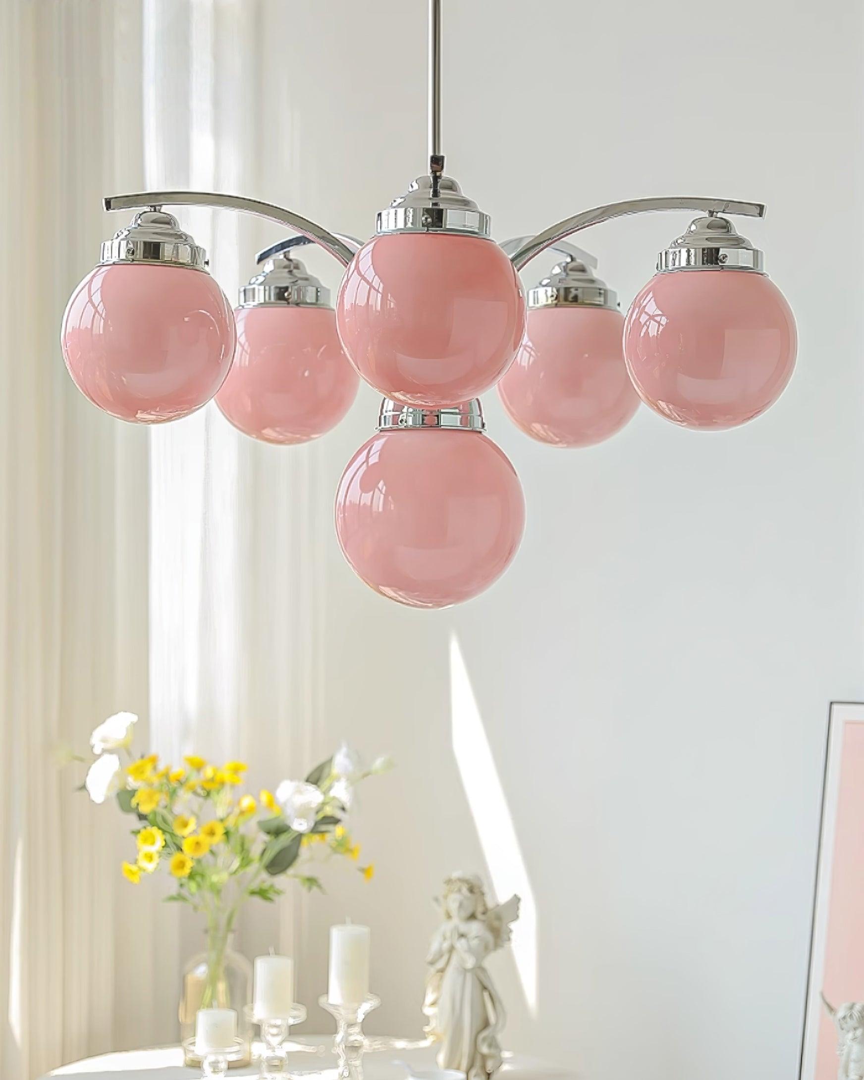 Pink Salamanca Chandelier - Lamp Outdoor