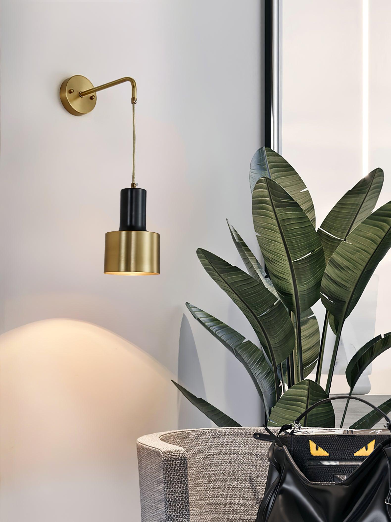 Ezra Minimalist Metal Wall Lamp - Lamp Outdoor