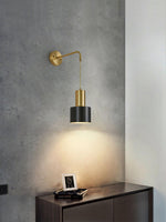 Ezra Minimalist Metal Wall Lamp - Lamp Outdoor