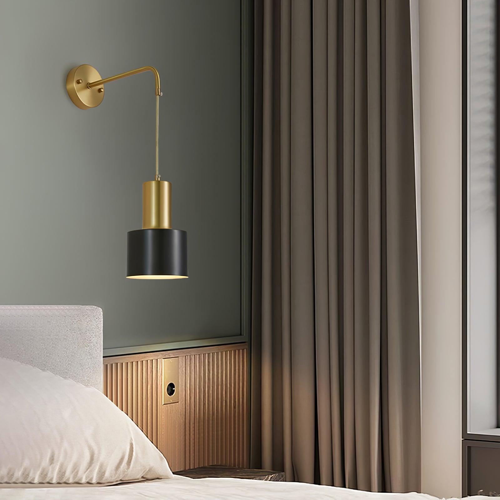 Ezra Minimalist Metal Wall Lamp - Lamp Outdoor