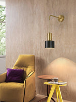 Ezra Minimalist Metal Wall Lamp - Lamp Outdoor