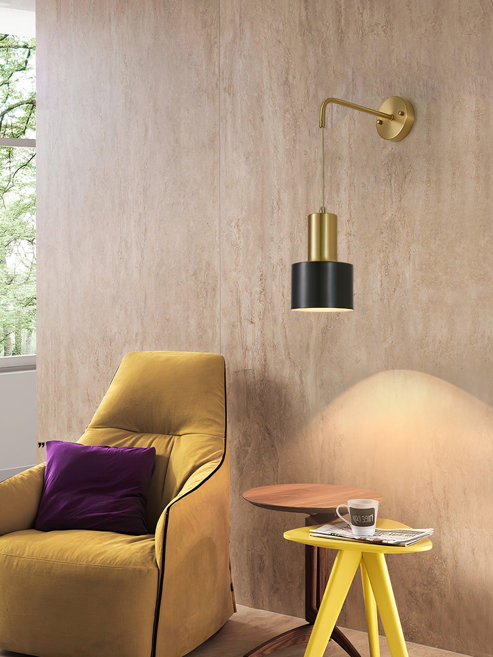 Ezra Minimalist Metal Wall Lamp - Lamp Outdoor