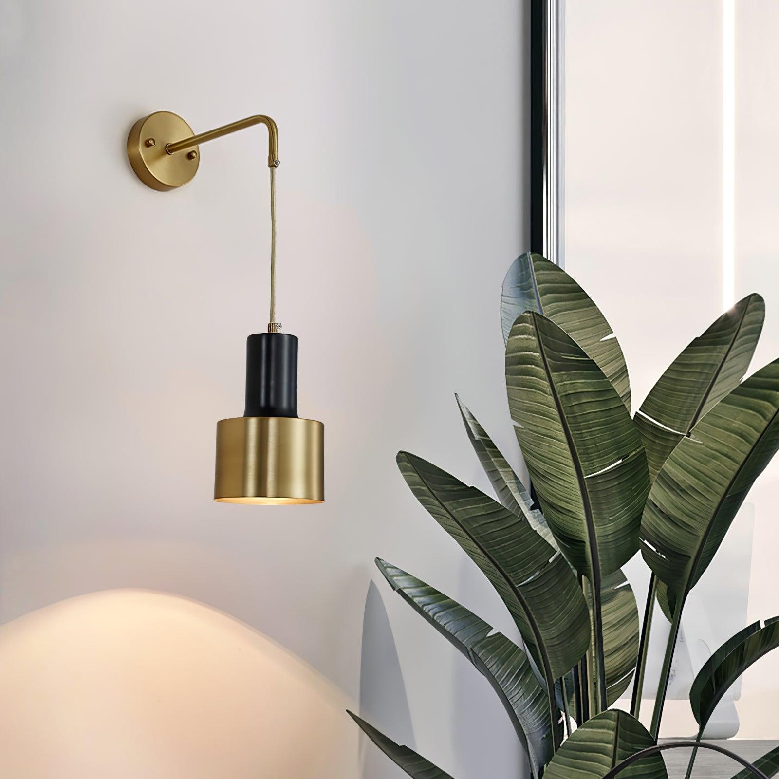 Ezra Minimalist Metal Wall Lamp - Lamp Outdoor