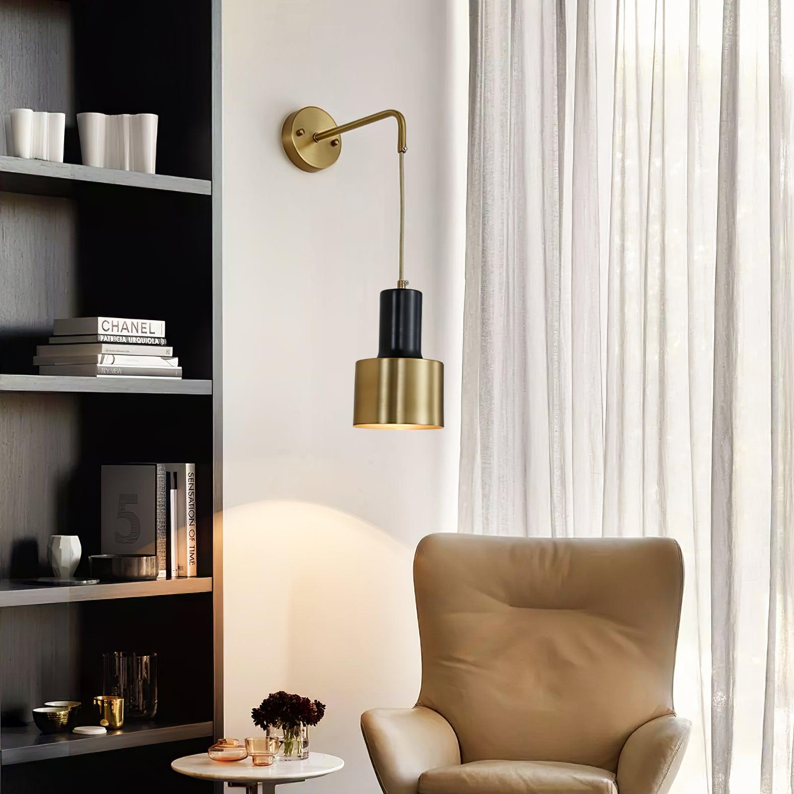 Ezra Minimalist Metal Wall Lamp - Lamp Outdoor