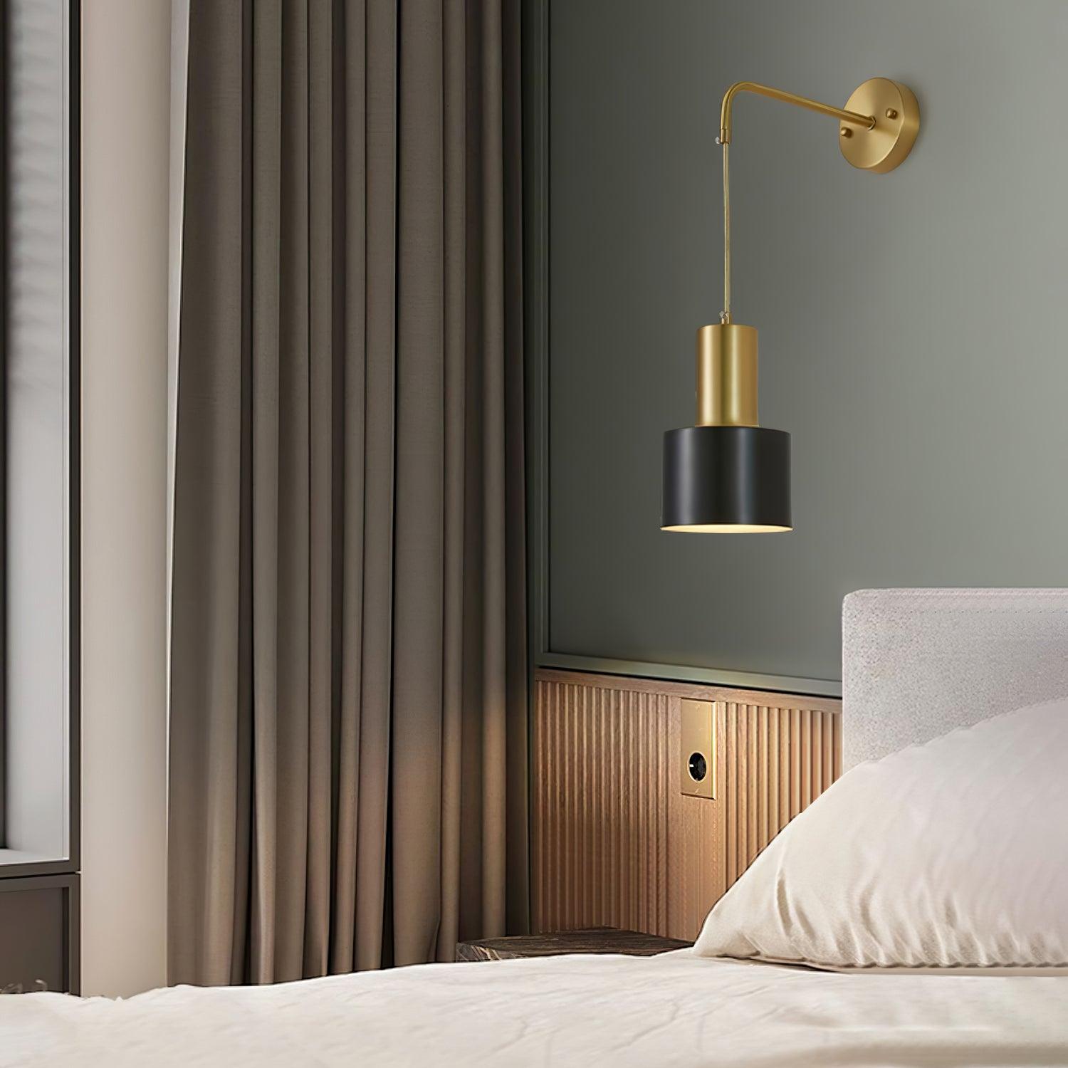 Ezra Minimalist Metal Wall Lamp - Lamp Outdoor