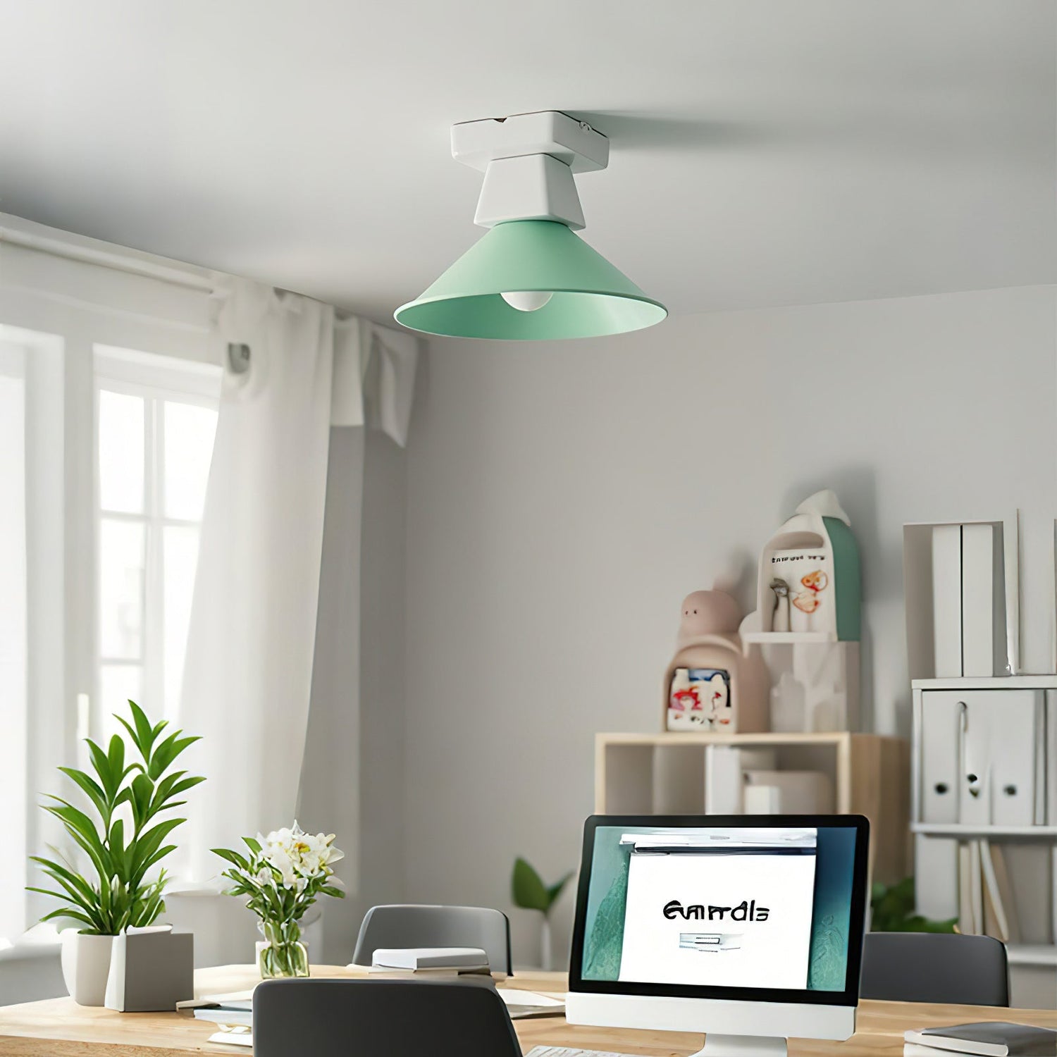 Plafonnier Modern Ceramic Ceiling Light