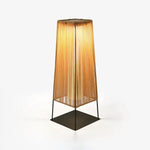 Plastic Rattan Outdoor Post Light - Lamp Outdoor