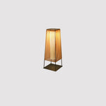 Plastic Rattan Outdoor Post Light - Lamp Outdoor