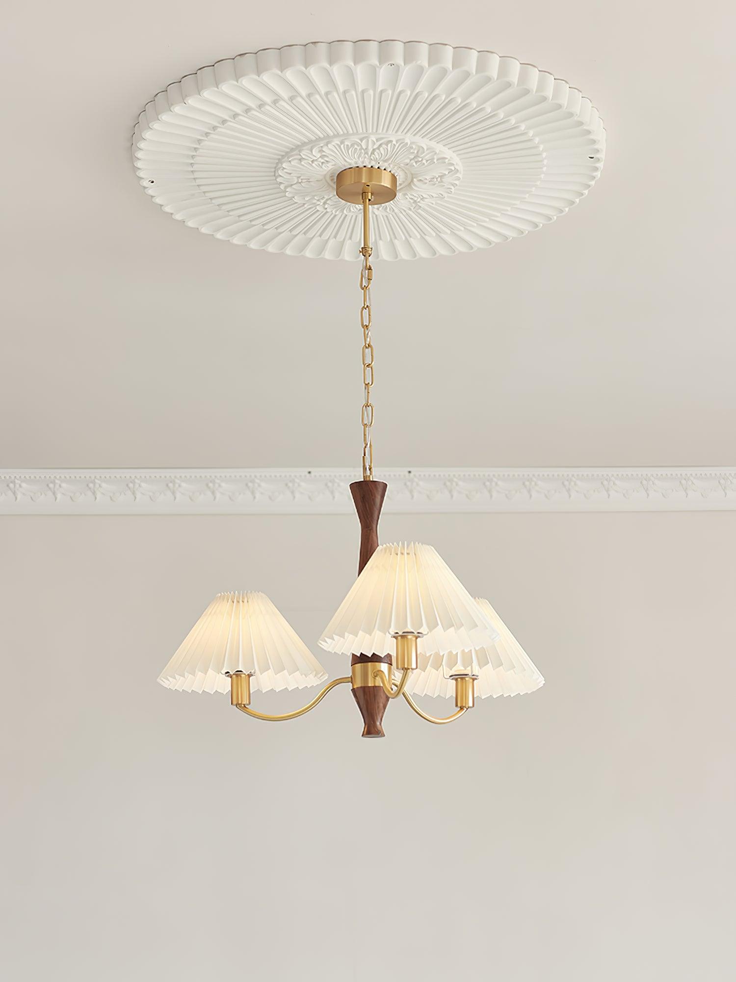 Pleated Chandelier - Lamp Outdoor