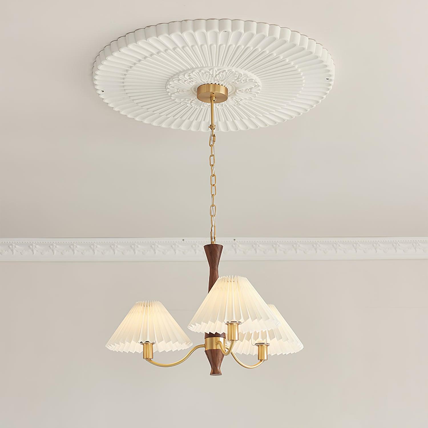 Pleated Chandelier - Lamp Outdoor
