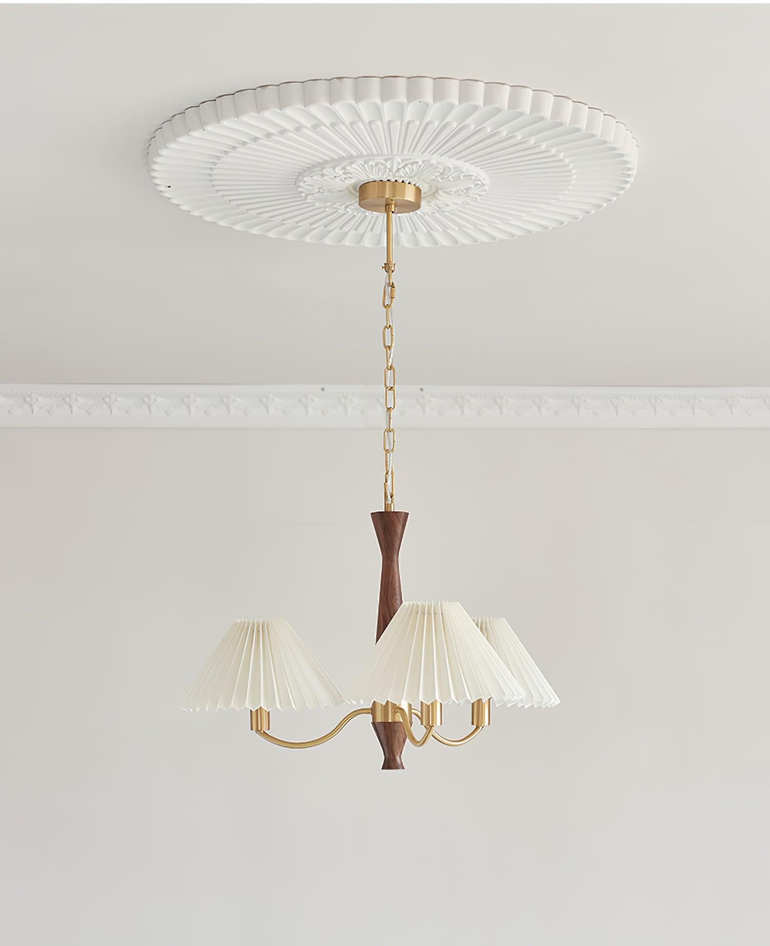 Pleated Chandelier - Lamp Outdoor