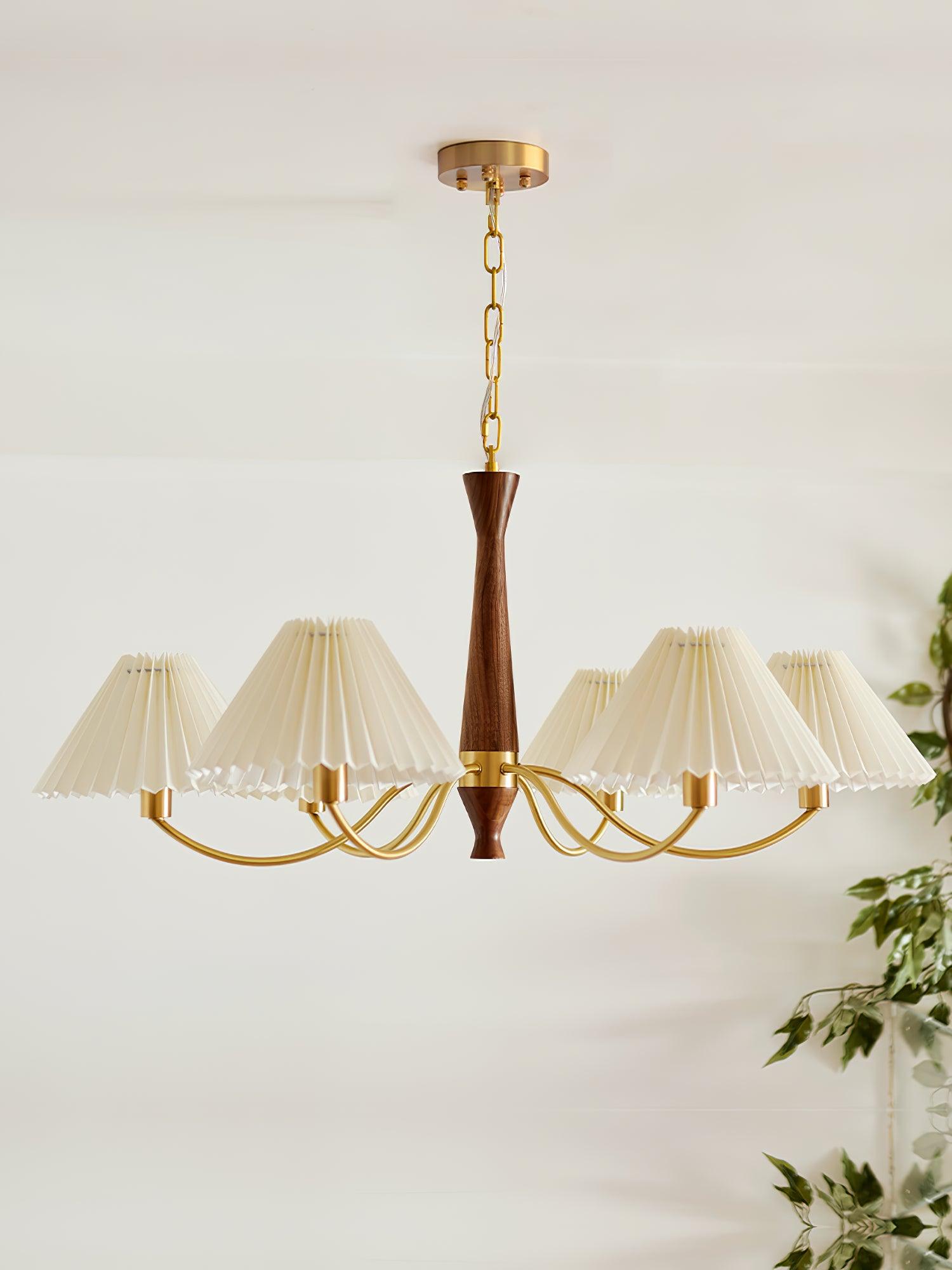 Pleated Chandelier - Lamp Outdoor