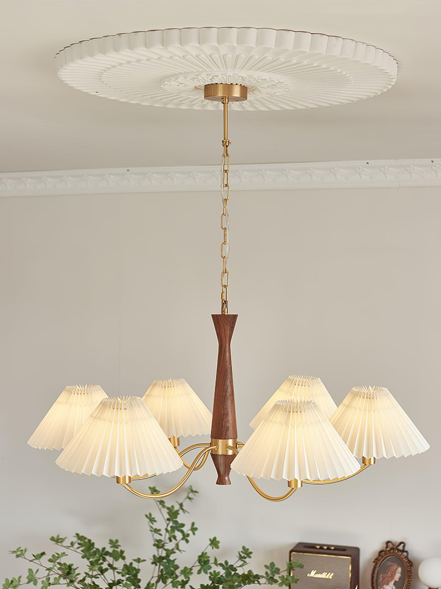 Pleated Chandelier - Lamp Outdoor