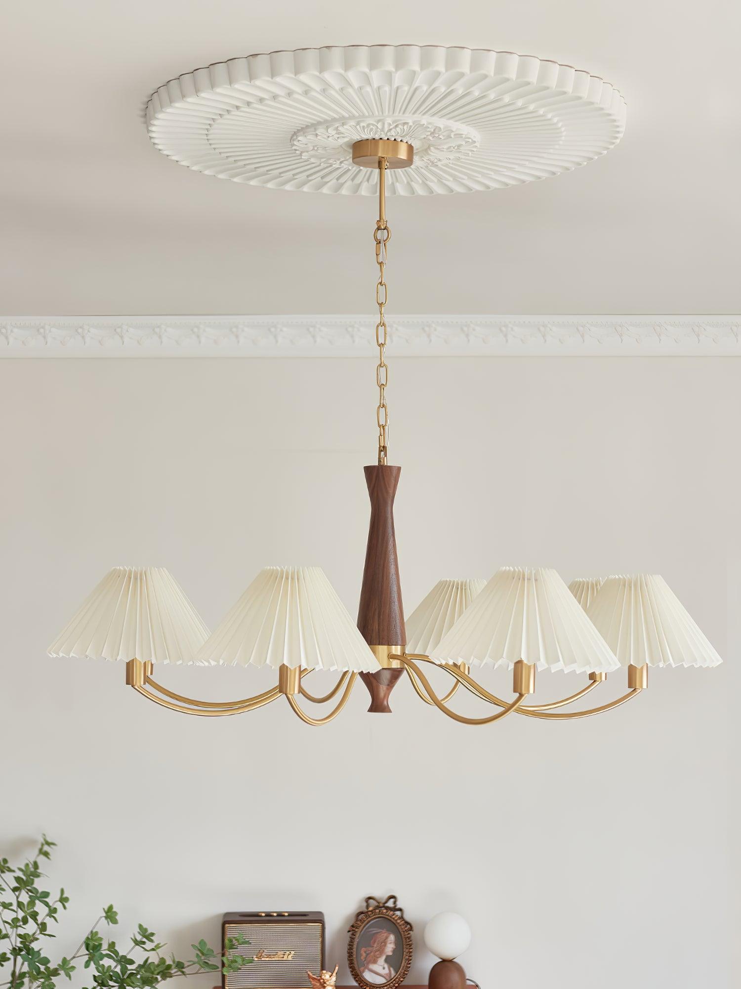 Pleated Chandelier - Lamp Outdoor