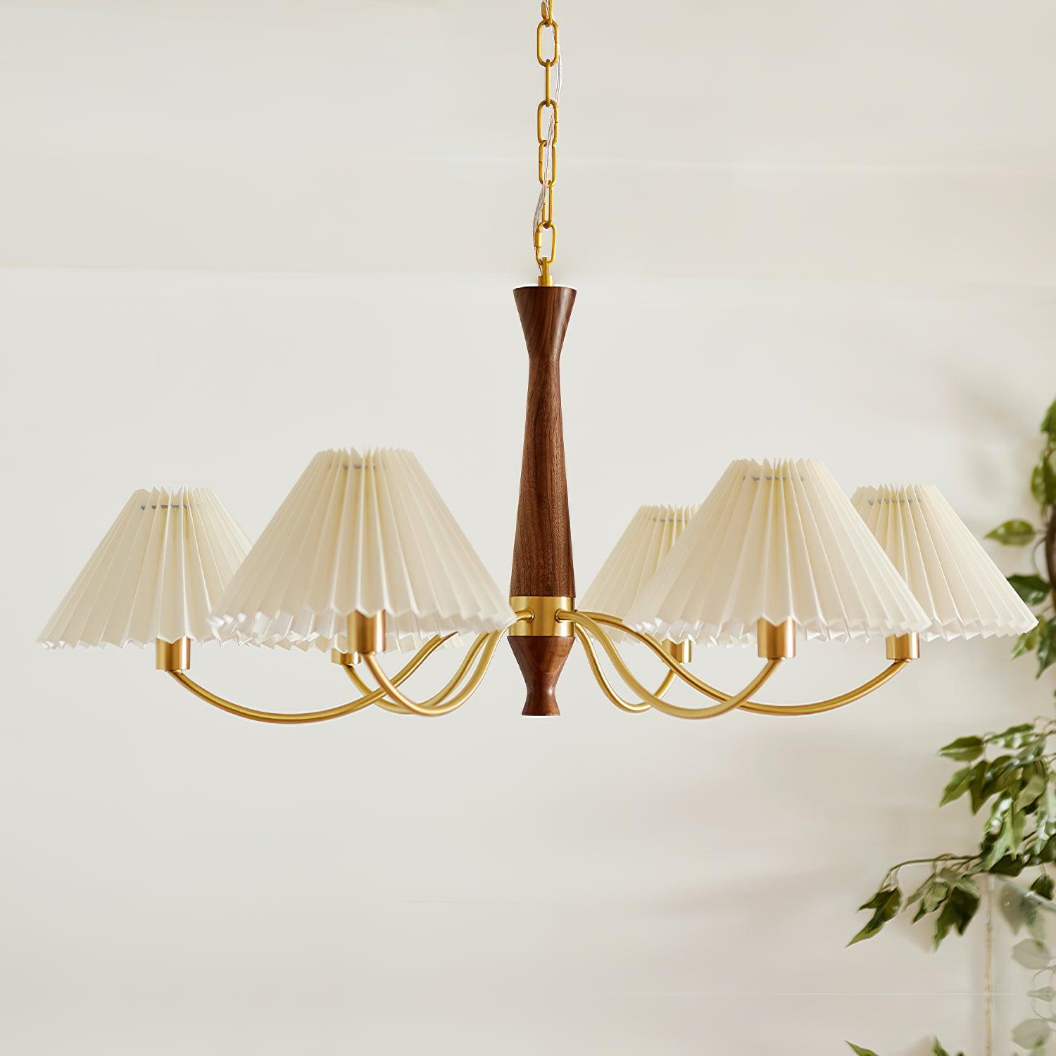 Pleated Chandelier - Lamp Outdoor