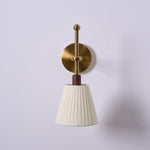 Pleated Fabric Wall Lamp - Lamp Outdoor