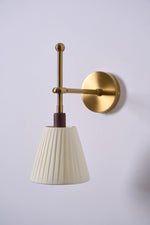 Pleated Fabric Wall Lamp - Lamp Outdoor