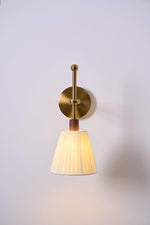 Pleated Fabric Wall Lamp - Lamp Outdoor