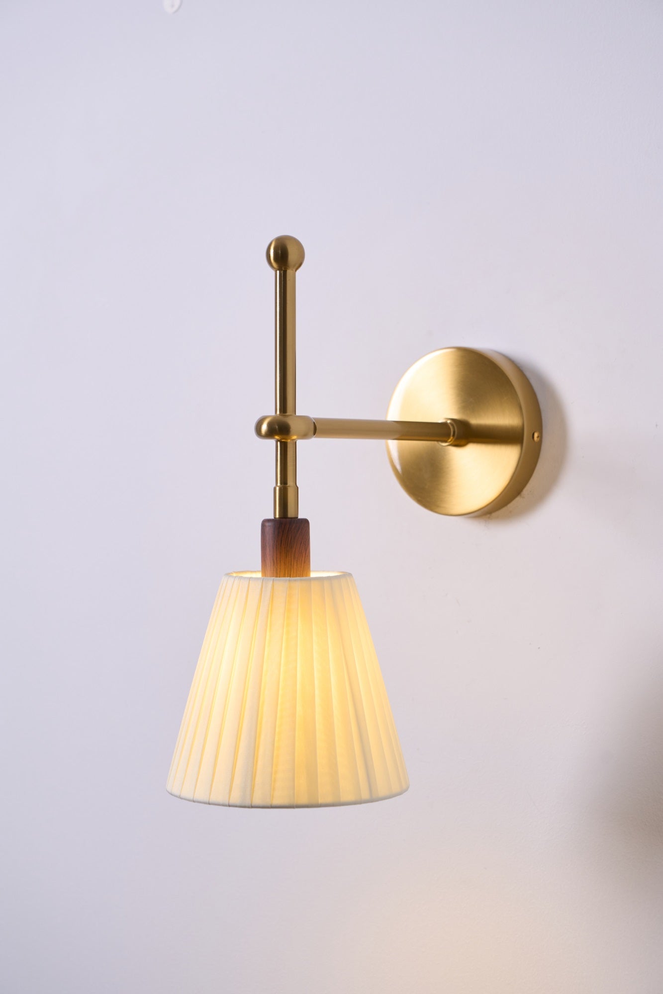 Pleated Fabric Wall Lamp - Lamp Outdoor