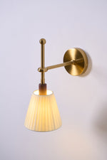 Pleated Fabric Wall Lamp - Lamp Outdoor