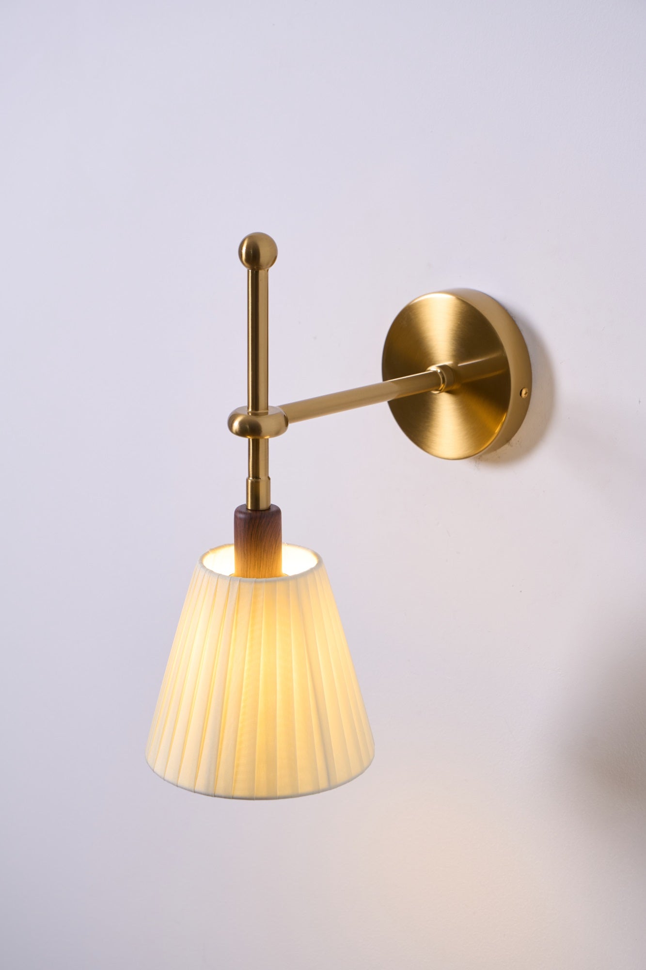 Pleated Fabric Wall Lamp - Lamp Outdoor