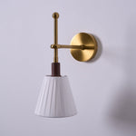 Pleated Fabric Wall Lamp - Lamp Outdoor