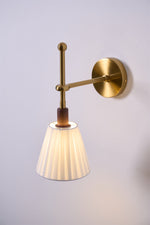 Pleated Fabric Wall Lamp - Lamp Outdoor