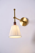Pleated Fabric Wall Lamp - Lamp Outdoor