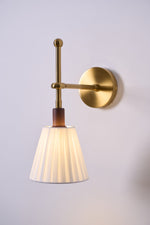 Pleated Fabric Wall Lamp - Lamp Outdoor