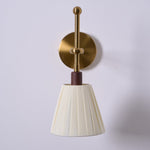 Pleated Fabric Wall Lamp - Lamp Outdoor