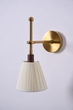 Pleated Fabric Wall Lamp - Lamp Outdoor
