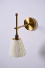 Pleated Fabric Wall Lamp - Lamp Outdoor