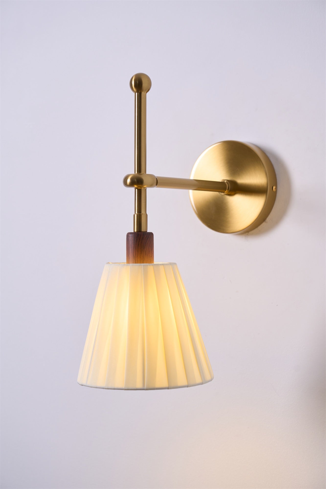 Pleated Fabric Wall Lamp - Lamp Outdoor