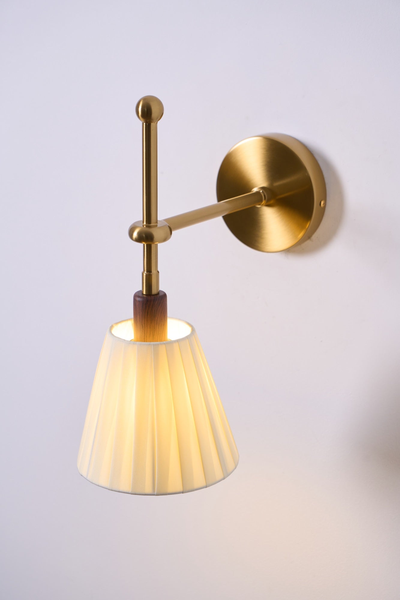 Pleated Fabric Wall Lamp - Lamp Outdoor