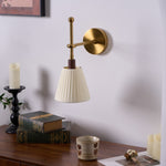 Pleated Fabric Wall Lamp - Lamp Outdoor