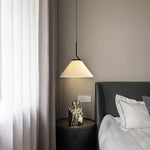 Zoravine Pleated Fabric Pendant Light - Lamp Outdoor