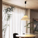 Zoravine Pleated Fabric Pendant Light - Lamp Outdoor