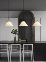 Zoravine Pleated Fabric Pendant Light - Lamp Outdoor