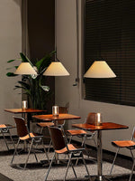 Zoravine Pleated Fabric Pendant Light - Lamp Outdoor