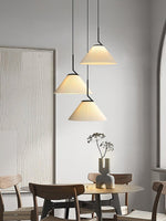 Zoravine Pleated Fabric Pendant Light - Lamp Outdoor