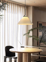 Zoravine Pleated Fabric Pendant Light - Lamp Outdoor