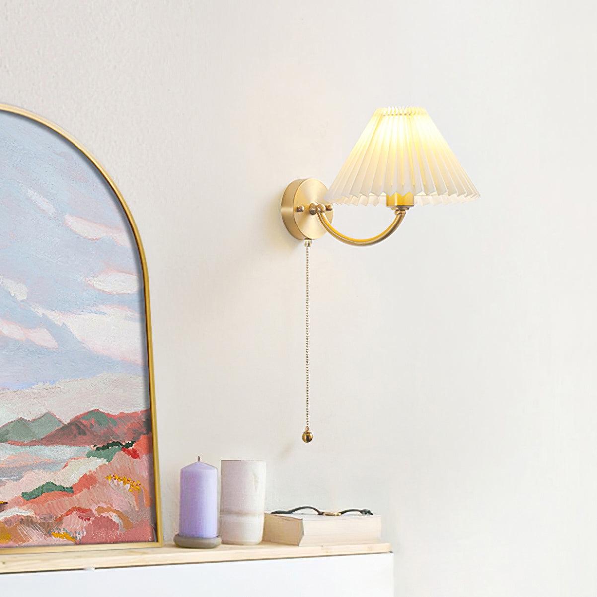 Pleated Wall Lamp - Lamp Outdoor