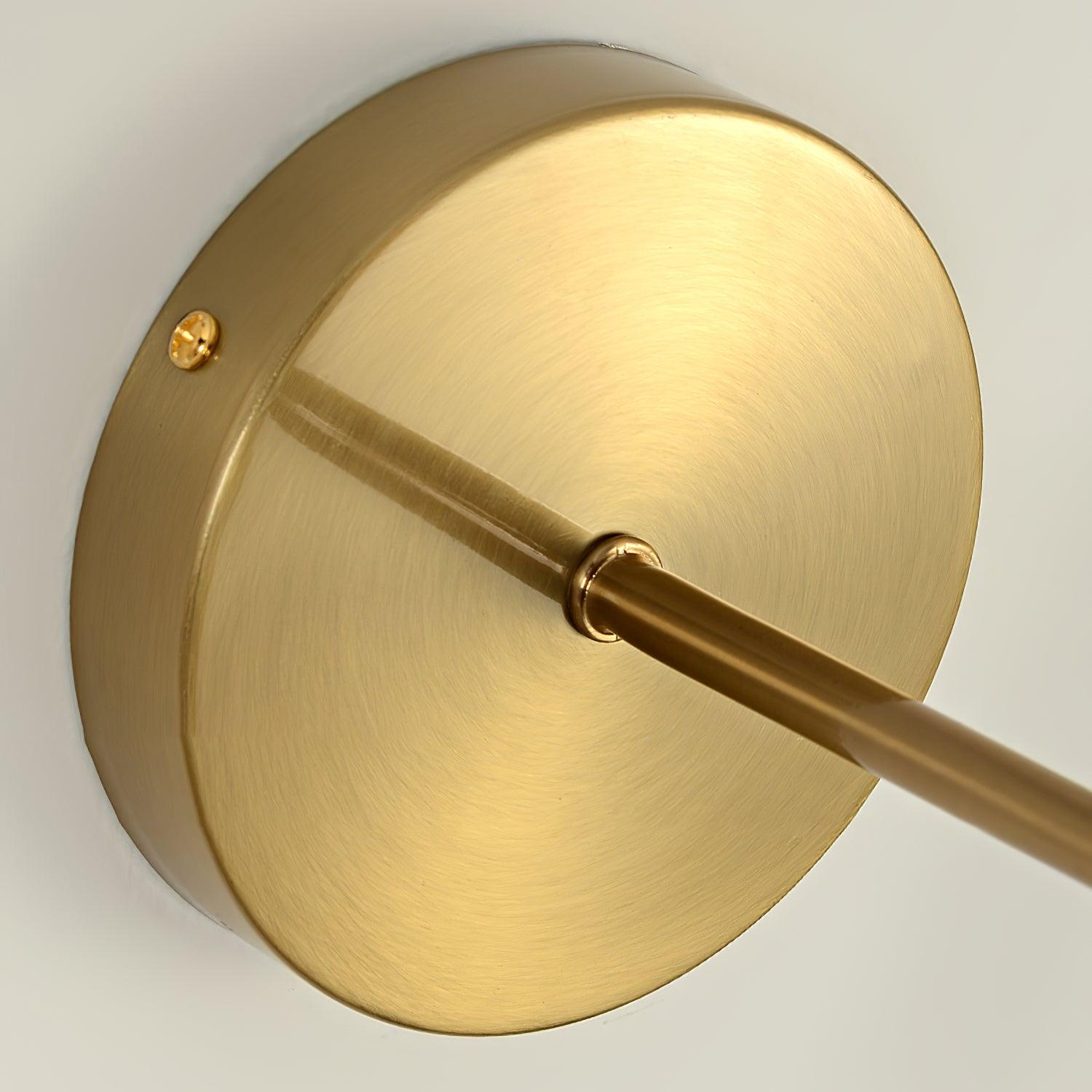Pleated Walnut Wall Light - Lamp Outdoor