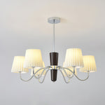 Aurora Chandelier Pleated Fabric Classic - Lamp Outdoor