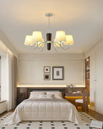 Aurora Chandelier Pleated Fabric Classic - Lamp Outdoor