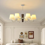 Aurora Chandelier Pleated Fabric Classic - Lamp Outdoor