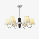 Aurora Chandelier Pleated Fabric Classic - Lamp Outdoor