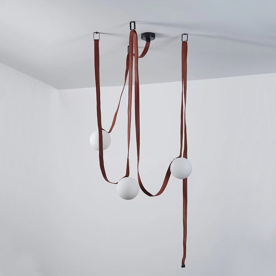 Multiple Belt Art Pendant Light - Lamp Outdoor